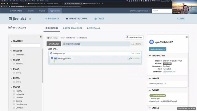 Intro to Spinnaker Lab 1: First Pipeline for Kubernetes смотреть онлайн
