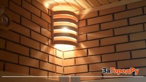 Вечная баня из кирпича "Под ключ" размером 4*6 + комната отдыха 3*4