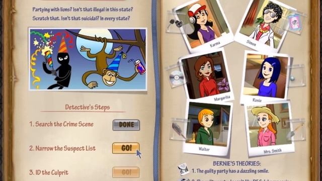 DinerTown Detective Agency (Part 4): The Case of the Party Animals смотреть онлайн