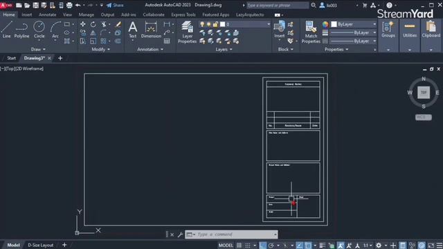 Create a Titleblock in AutoCAD (Avoid this stupid mistake) | 1of2 смотреть онлайн