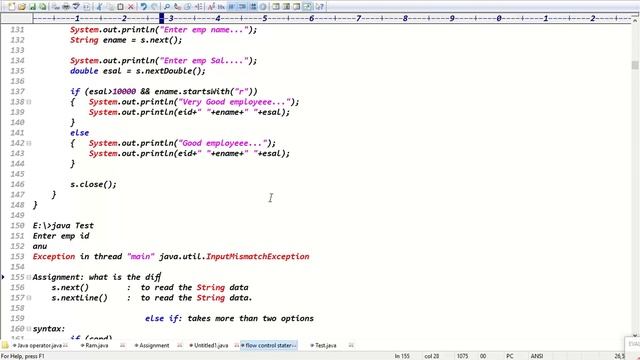 core java tutorials | flow control statements | by Mr. Ratan | class-01 смотреть онлайн