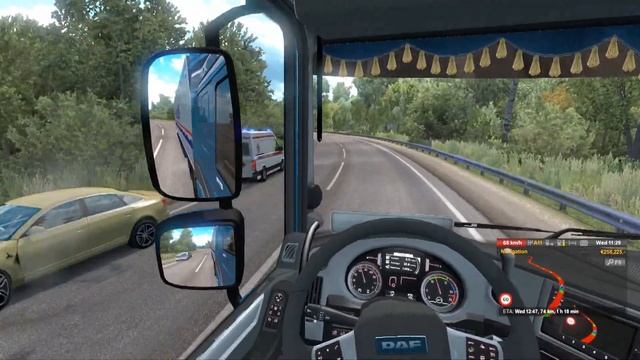 ETS2 Beyond the Baltic Sea DLC: Going to Russia - Part 2 (Euro Truck Simulator 2) смотреть онлайн