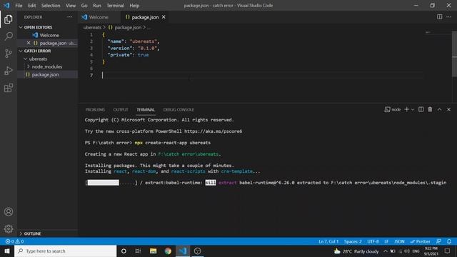 Ubereats landing page part #1 | creat react app setup | reactjs tutorial in hindi | ubereats clone смотреть онлайн
