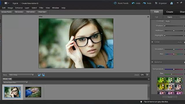 How to Use Editing Modes in Photoshop Elements 6-10 Part 1 смотреть онлайн