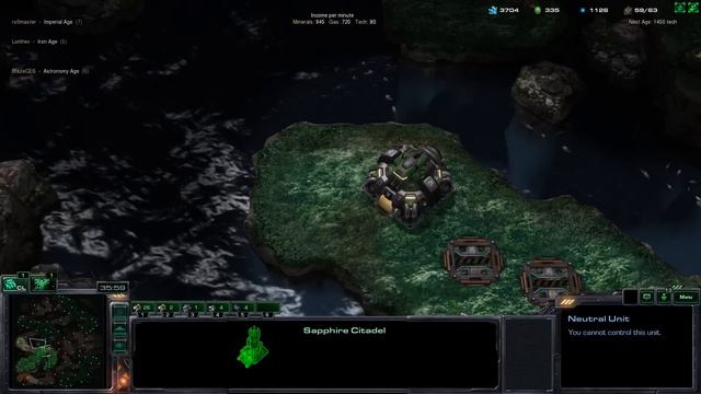 Building a Civilization - Civilization Sapphire - Starcraft 2 Mod смотреть онлайн