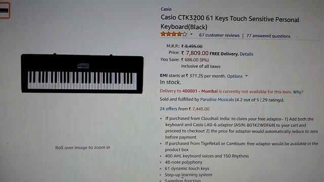 Top 10 Electronic Keyboard in 2019 | For Beginner | Under 10,000 смотреть онлайн