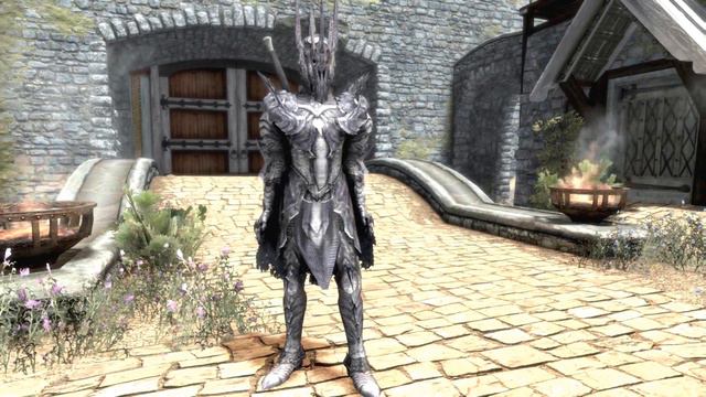 ▶Skyrim Remastered: Sauron's Armor ♦️MOD SHOWCASE♦️ | Killerkev ✔️