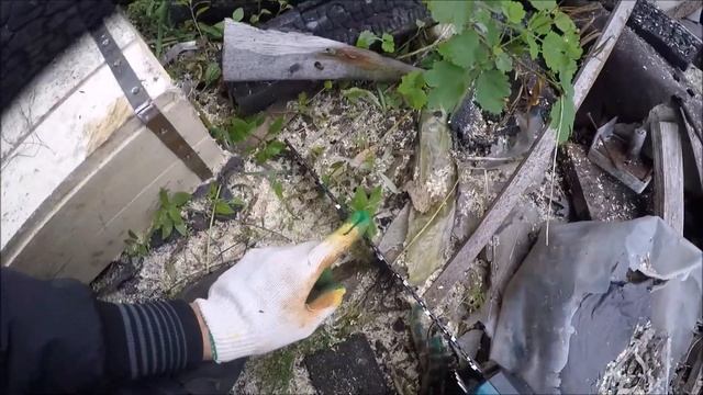 Распиловка остатков дома после пожара смотреть онлайн