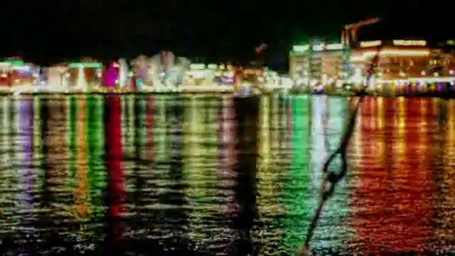 Женева: видео ночного города смотреть онлайн