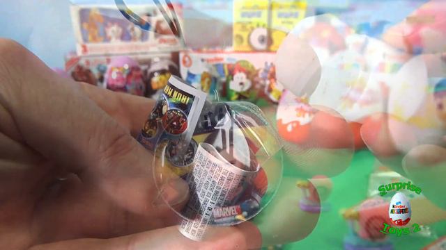 20 Surprise Eggs, Kinder Surprise Angry Birds Mickey Mouse Spongebob Disney Pixar
