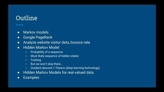 Unsupervised Machine Learning: Hidden Markov Models in Python Intro смотреть онлайн