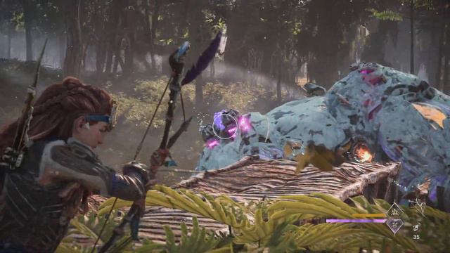 Epic battle with Apex Fireclaw | Horizon Forbidden West смотреть онлайн