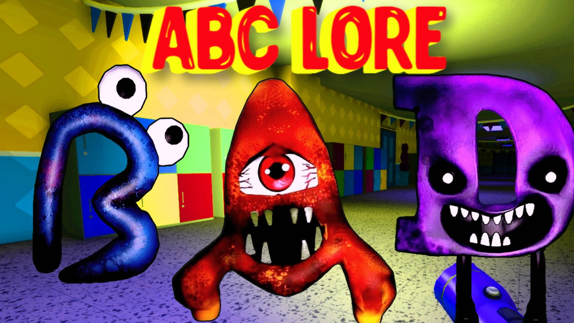 АЛФАВИТ заменил РАДУЖНЫХ ДРУЗЕЙ! ABC LoreBy RAINBOW FRIENDS ! [Roblox] смотреть онлайн