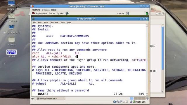 Delegating the control on a whole Directory using SUDO | Networknuts смотреть онлайн