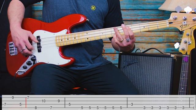 The Specials - Gangsters | Bass Cover With Tabs in the Video смотреть онлайн