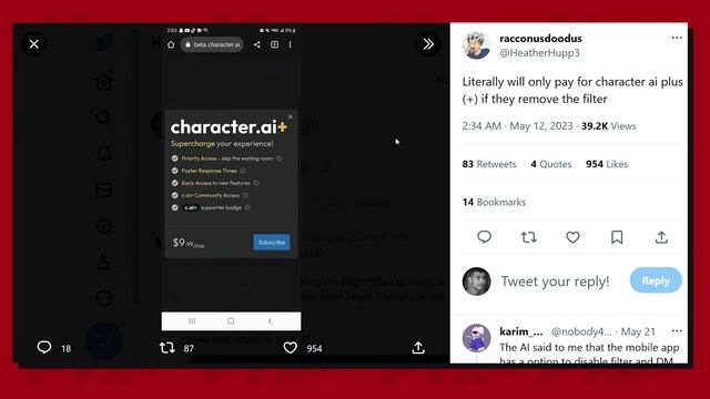 Character.AI Petition to remove the filter crosses 75,000 signatures смотреть онлайн