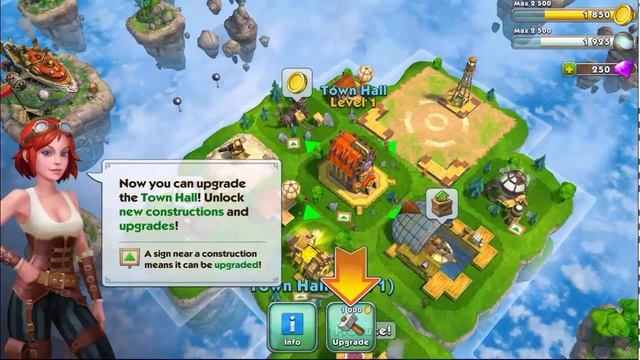 Sky Clash: Lords of Clans 3D Gameplay Android/iOS by SUPERPLAY (No Commentary) смотреть онлайн