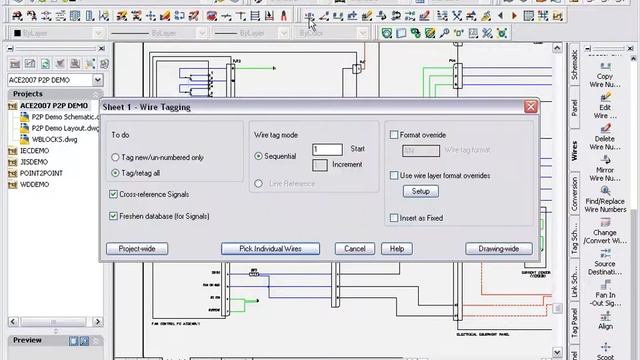 AutoCAD Electrical - Demo Script - Point to Point .wmv смотреть онлайн