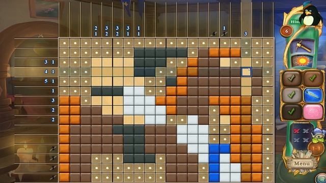 Fantasy Mosaics 4: Wizard's Realm смотреть онлайн