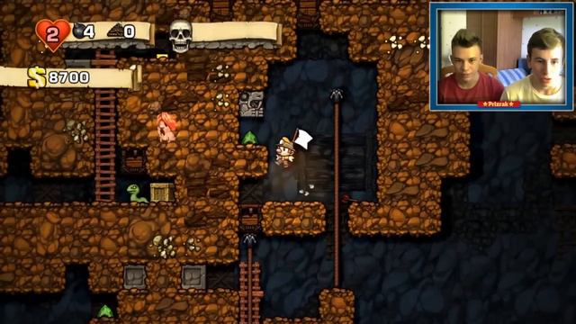 ПОДЗЕМНЫЕ ПРИКЛЮЧЕНИЯ (Spelunky) #1 смотреть онлайн