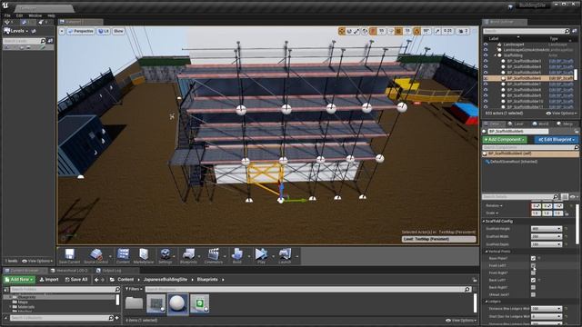 Procedural and Modular Scaffolding System in UE4 смотреть онлайн