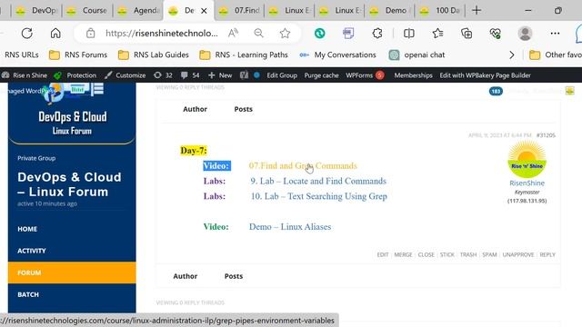 Day-7 Agenda: Find & Grep Commands смотреть онлайн