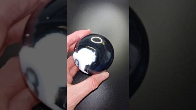 Чёрный сакуровый агат 60 мм смотреть онлайн