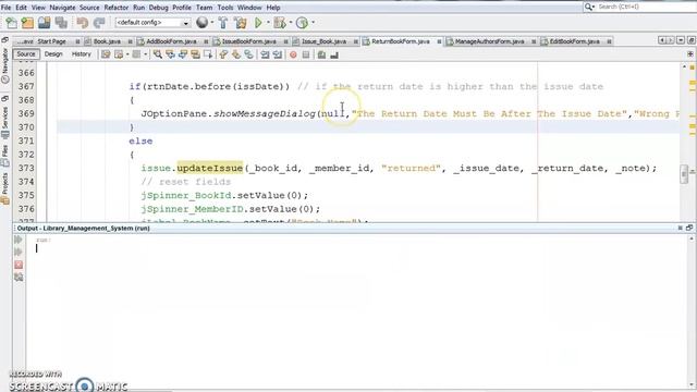 Java Library Management System Project In Netbeans With MySQL - [Part 12] смотреть онлайн