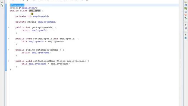 SPRING FRAMEWORK @SCOPE SINGLETON DEMO смотреть онлайн