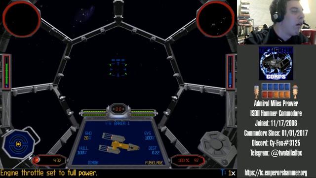 Star Wars: TIE Fighter (Collector's CD-ROM) Admiral Prower's Campaign - Day 02 смотреть онлайн