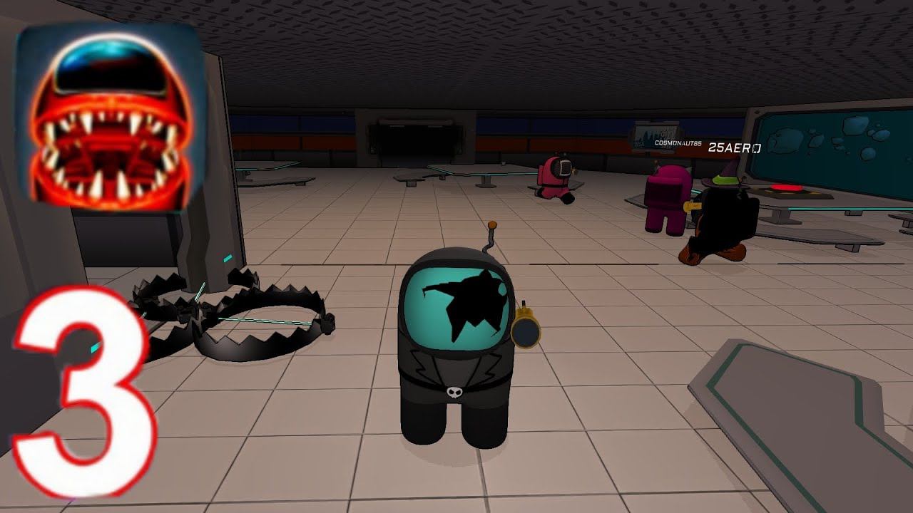 Imposter 3D Online Horror - Gameplay Walkthrough part 3-Online Multiplayer (iOS,Android) смотреть онлайн