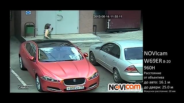 NOVIcam W69ER варифокальный объектив 8-20 мм. смотреть онлайн