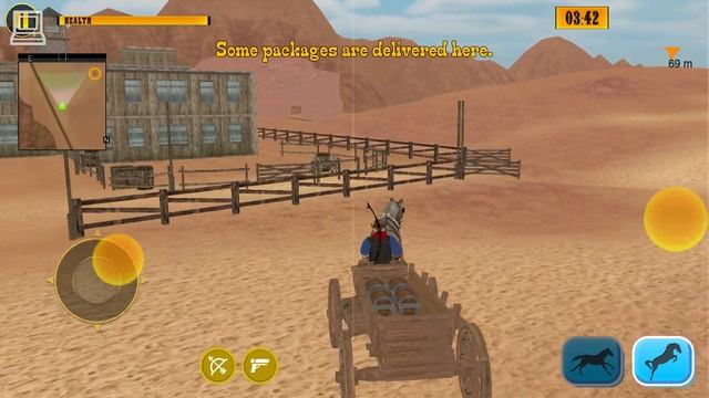 Cowboy Horse Riding Simulator - Riding Mode (Part 1) (Horse Game) смотреть онлайн