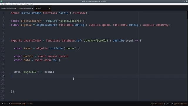 Algolia with Firebase Cloud Functions - Part 2 смотреть онлайн