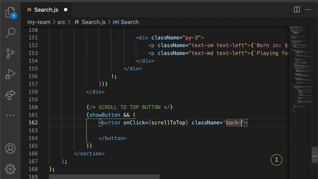 React 18 Project: Continue adding the scroll to top functionality - PART 8.1 | LAST VIDEO смотреть онлайн