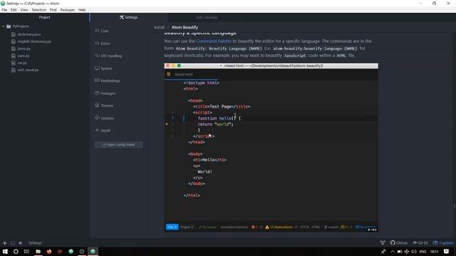 Top 5 Best Atom Text Editor Packages of 2020| Developer's Choice | Timmy Chunga смотреть онлайн