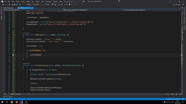 Create a simple Clicking Game With WPF C# in Visual Studio смотреть онлайн