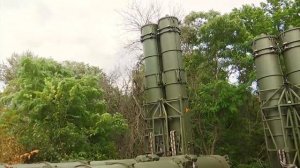 Боевая работа расчетов зенитной ракетной системы С-300В ЗВО