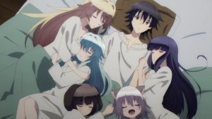 Парень попал в другой мир, собрал гарем и стал сверхсильным [пересказ аниме]