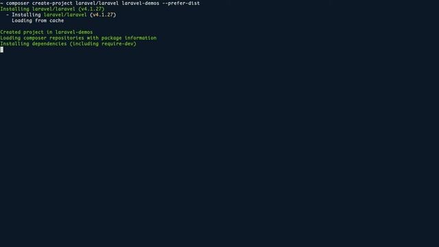 Tutorial Install Laravel Via Composer смотреть онлайн