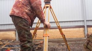 Центрирование тахеометра