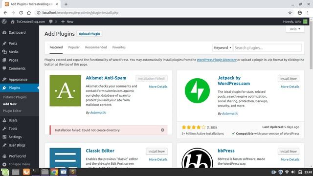 Solved: Can't install WordPress plugin and theme unable to connect to the file system solution смотреть онлайн