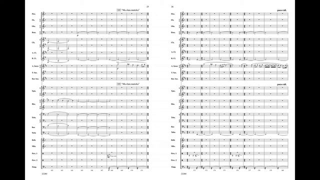 Moravian Folk Rhapsody by Robert Sheldon - Score & Sound смотреть онлайн