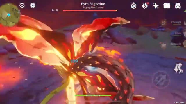 [Genshin Impact] Mona Vs Pyro Regisvine смотреть онлайн