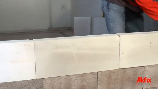 использование клей-пены для газобетона DEMSUN P92\AKFIX 962 смотреть онлайн