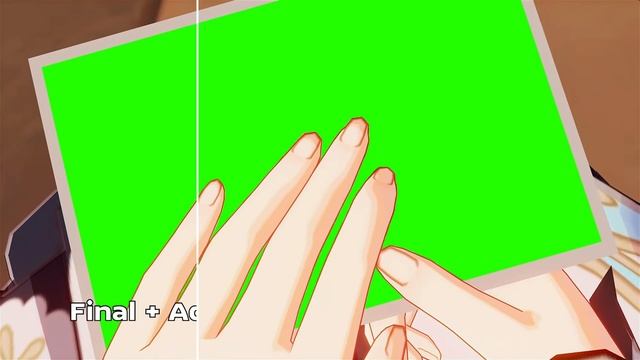 Barbara looking at picture Green Screen + Breakdown GS [HQ] | Genshin Impact Green Screen смотреть онлайн