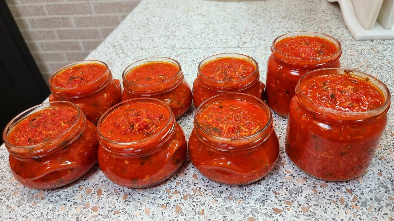 Самая вкусная Аджика на Зиму! Проверенный рецепт! Попробуйте и вы останетесь в восторге! смотреть онлайн