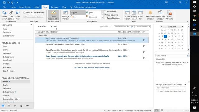 HOW TO ENABLE FOCUSED INBOX IN OUTLOOK смотреть онлайн