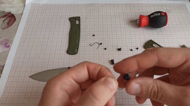 OK-535 knife disassembly смотреть онлайн
