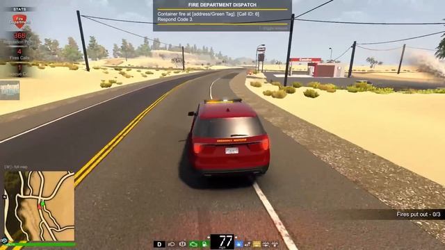 Firetruck and Police SUV Driving - Real Emergency Services Simulator - FHD Gameplay смотреть онлайн